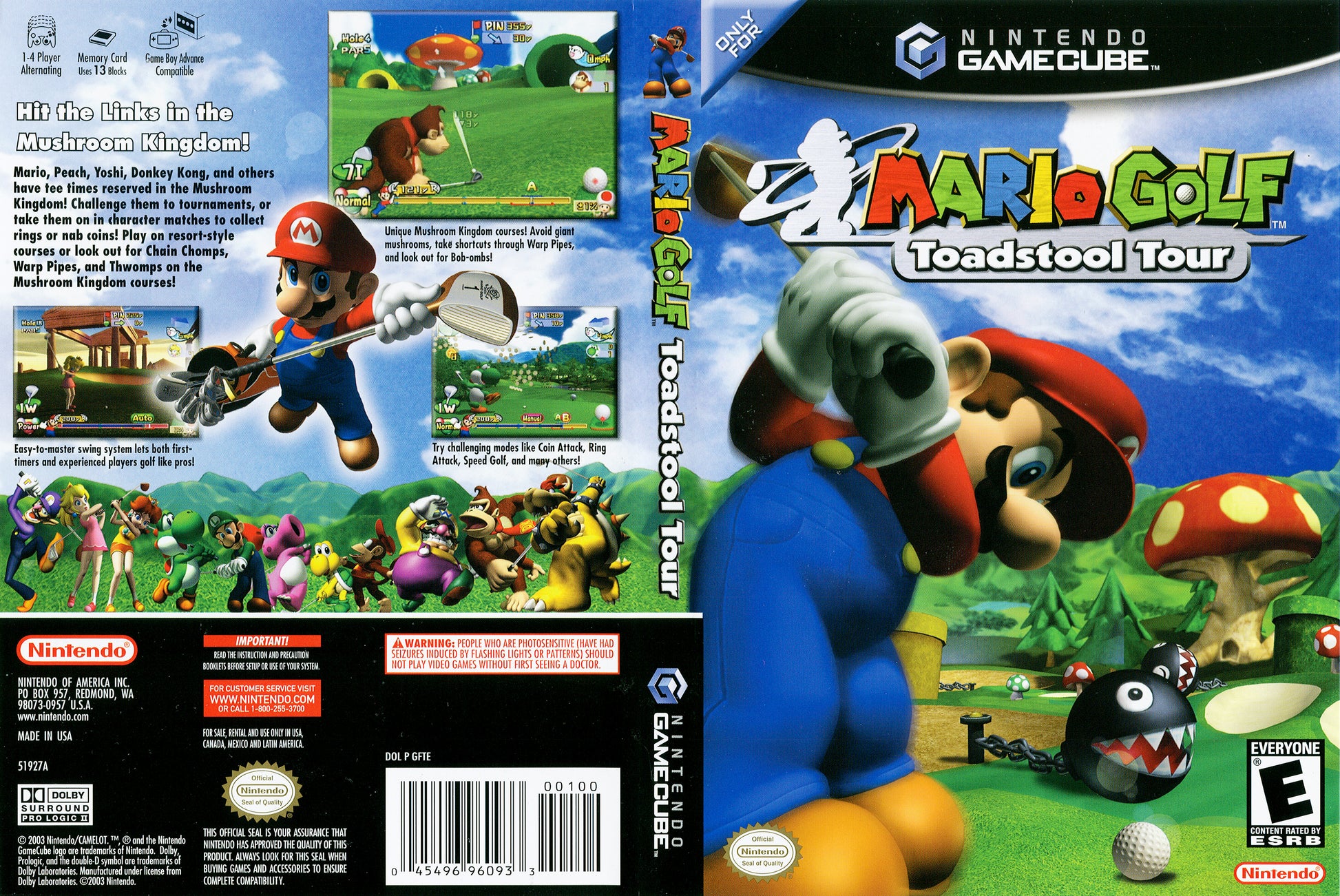 Mario Golf Toadstool Tour