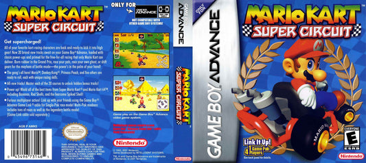 Mario Kart Super Circuit Cover Art - WOI Solutions