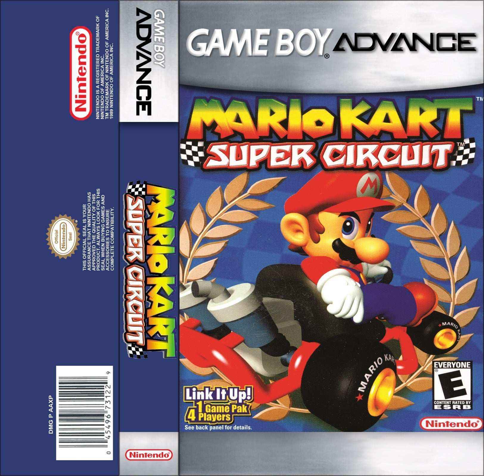 Mario Kart Super Circuit Cover Art - WOI Solutions