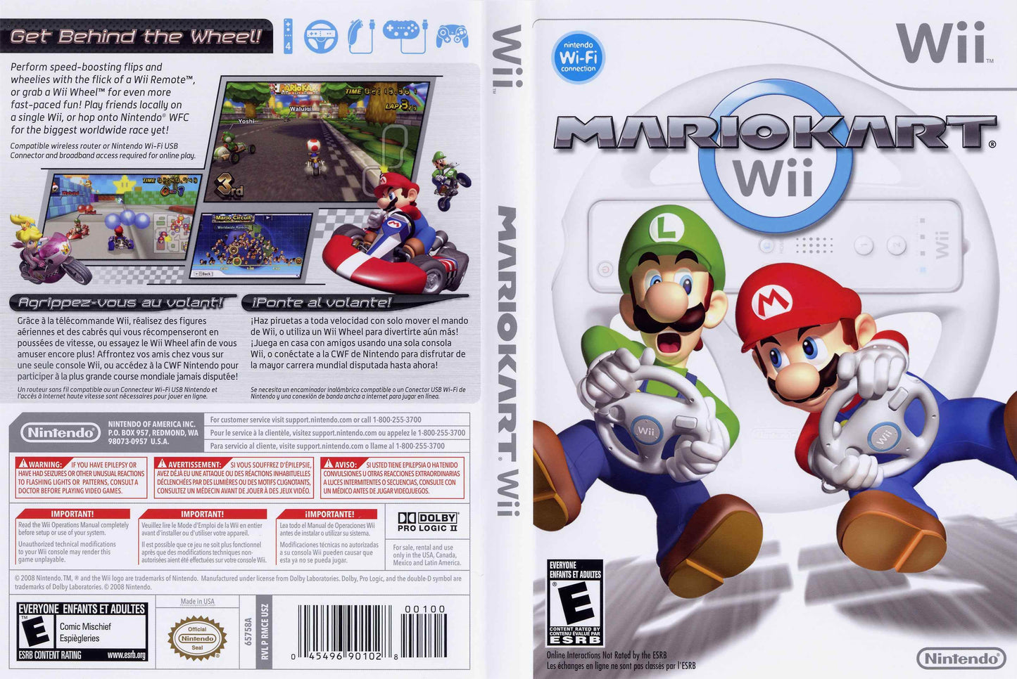 Mario Kart Wii Cover Art - WOI Solutions