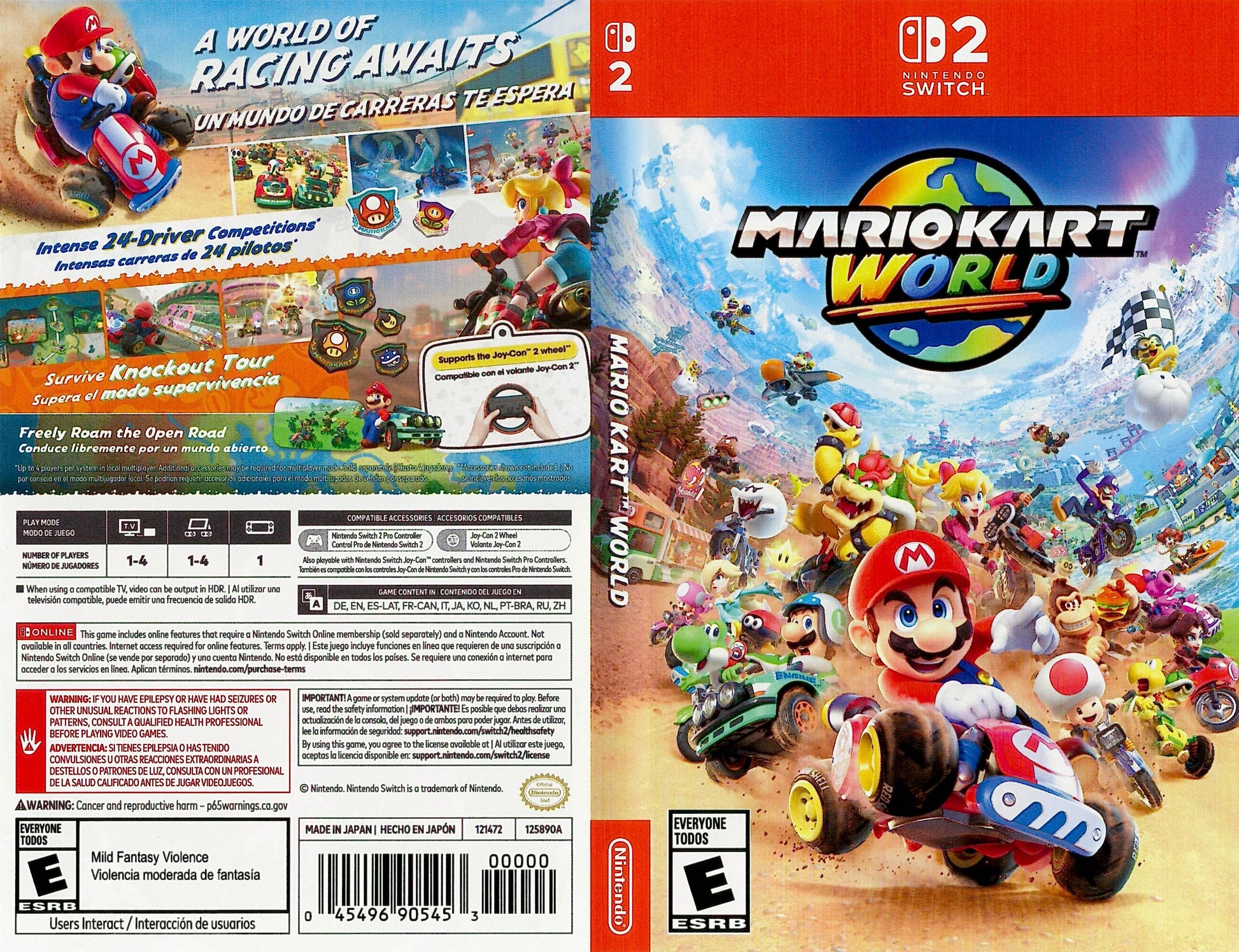 Mario Kart World Cover Art - WOI Solutions