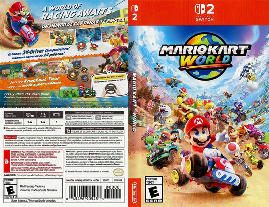 Mario Kart World Cover Art - WOI Solutions