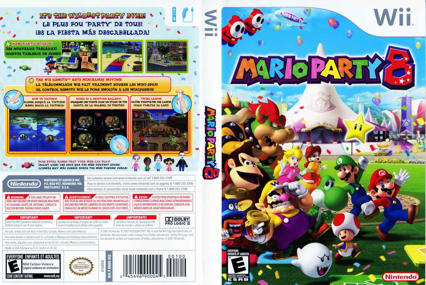 Mario Party 8 Cover Art - WOI Solutions