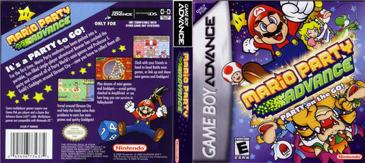 Mario Party Advance Cover Art - WOI Solutions
