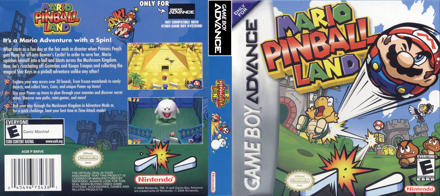 Mario Pinball Land