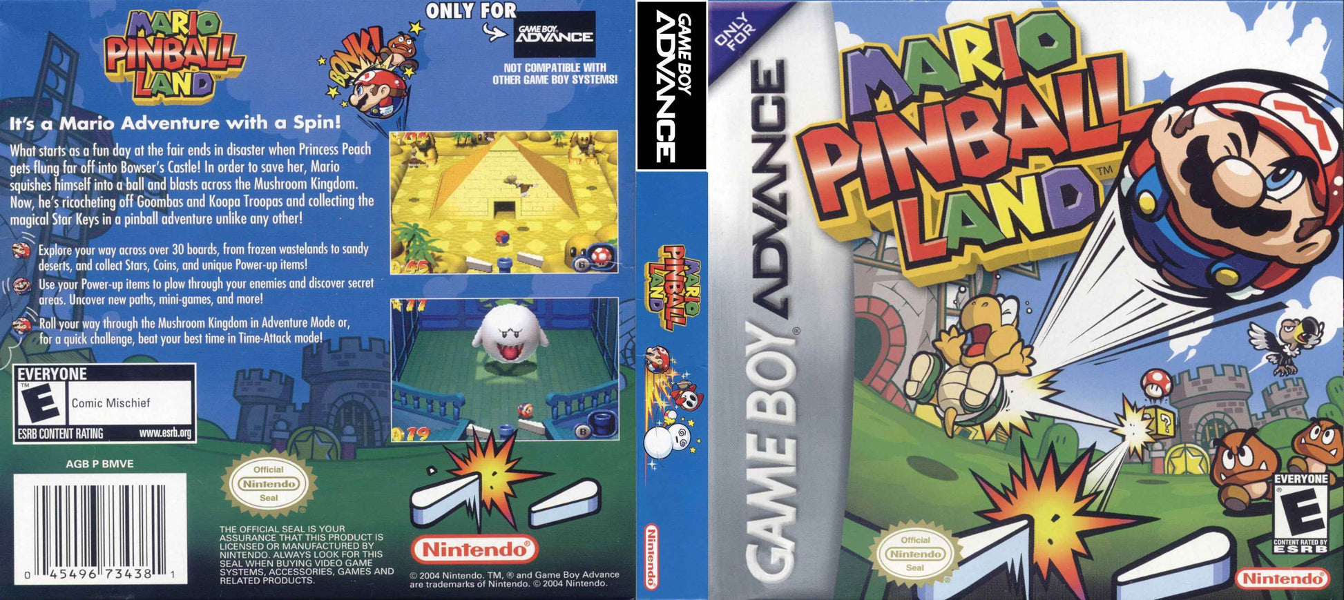 Mario Pinball Land Cover Art - WOI Solutions