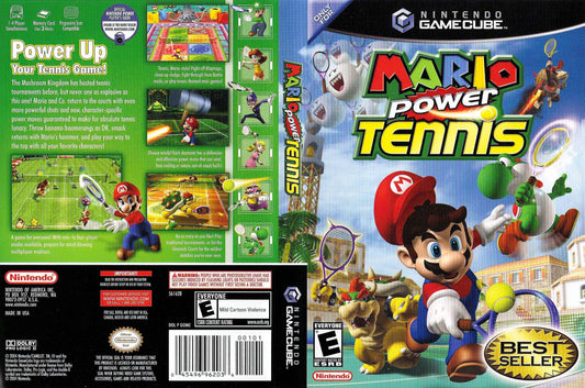 Mario Power Tennis Cover Art - WOI Solutions