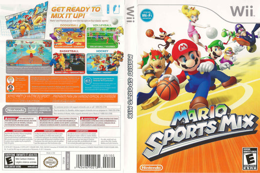 Mario Sports Mix Cover Art - WOI Solutions