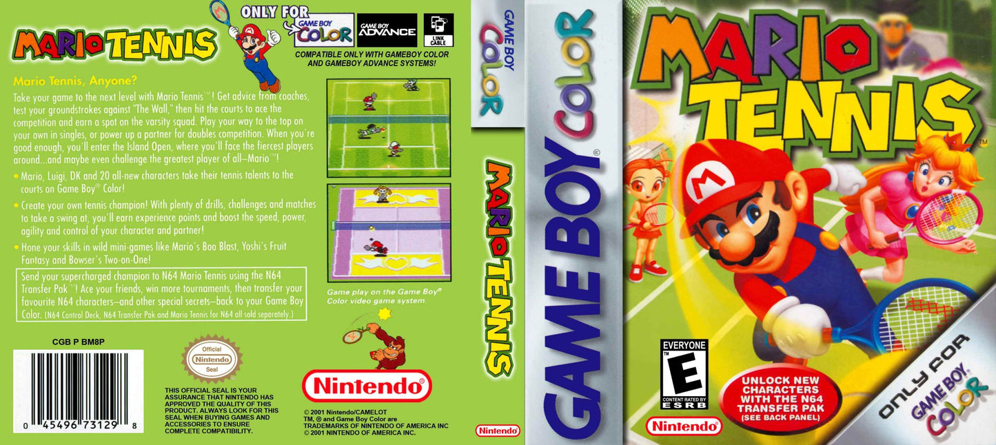 Mario Tennis Cover Art - WOI Solutions
