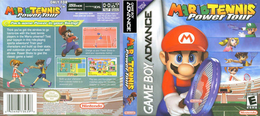 Mario Tennis Power Tour Cover Art - WOI Solutions