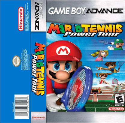 Mario Tennis Power Tour Cover Art - WOI Solutions
