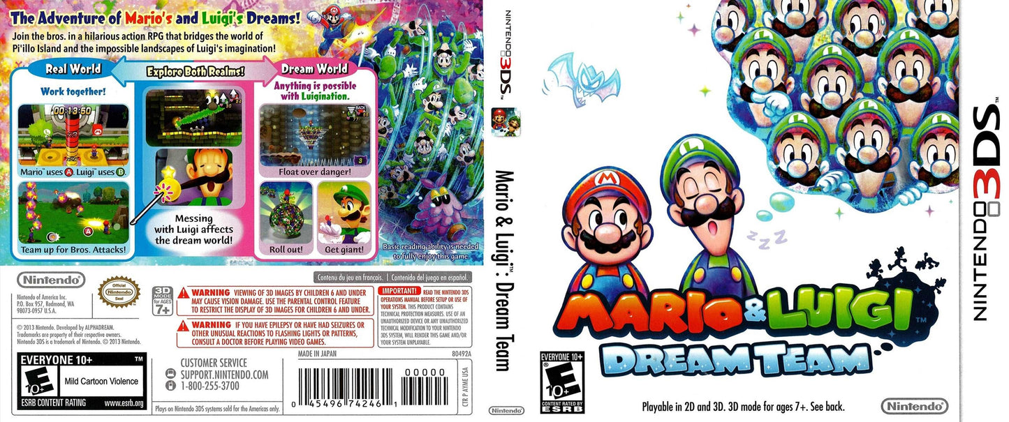 Mario and Luigi Dream Team