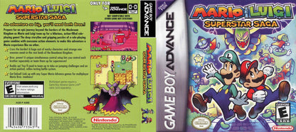 Mario and Luigi Superstar Saga Cover Art - WOI Solutions