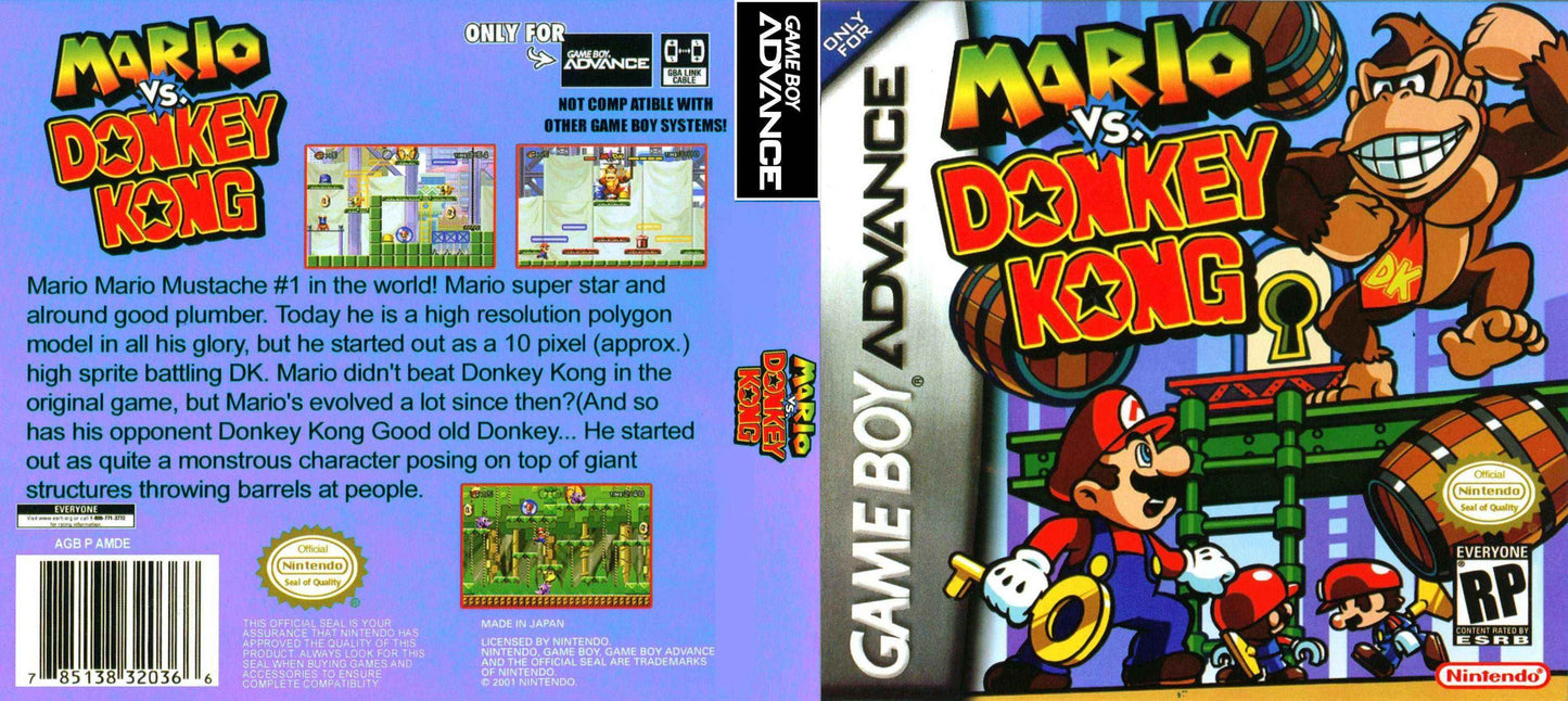 Mario vs. Donkey Kong Cover Art - WOI Solutions