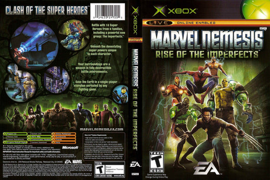 Marvel Nemesis Rise of the Imperfects Cover Art - WOI Solutions