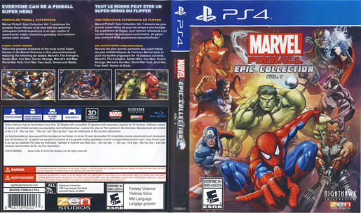 Marvel Pinball Epic Collection Volume 1