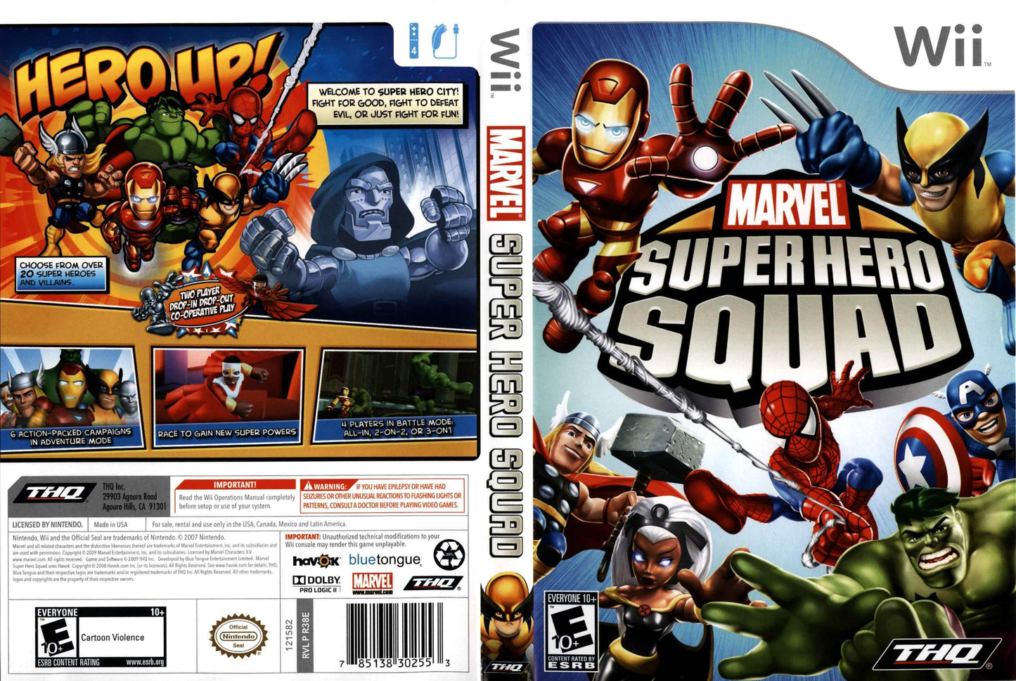 Marvel Super Hero Squad Cover Art - WOI Solutions