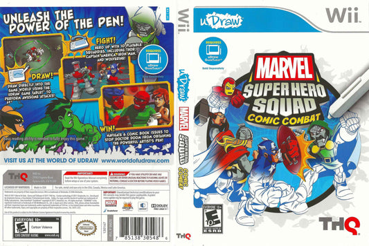 Marvel Super Hero Squad Comic Combat Cover Art - WOI Solutions