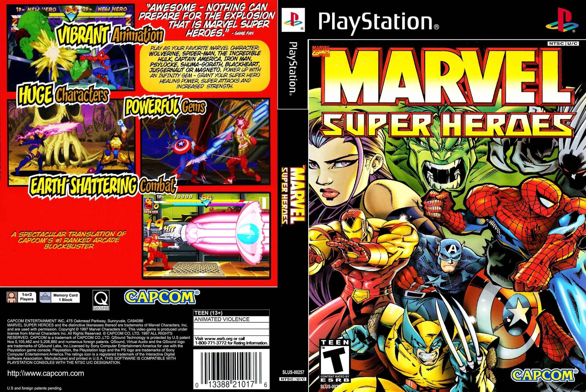 Marvel Super Heroes Cover Art - WOI Solutions