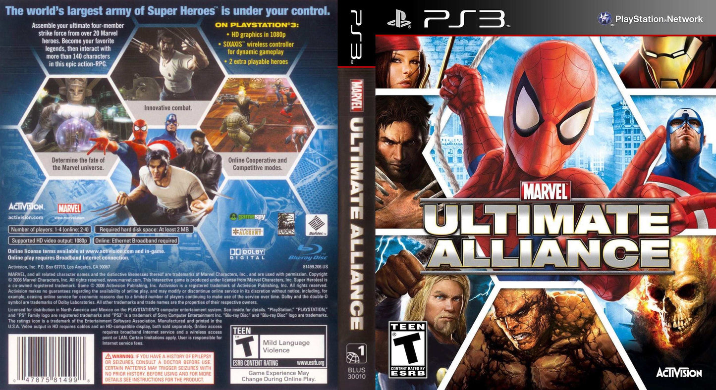 Marvel Ultimate Alliance