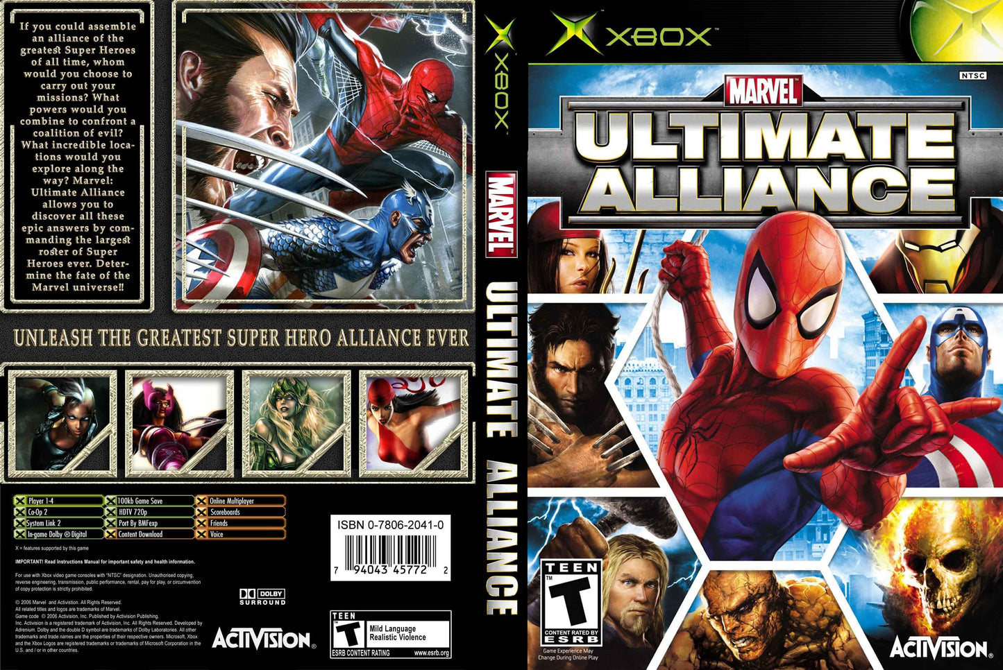 Marvel Ultimate Alliance Cover Art - WOI Solutions