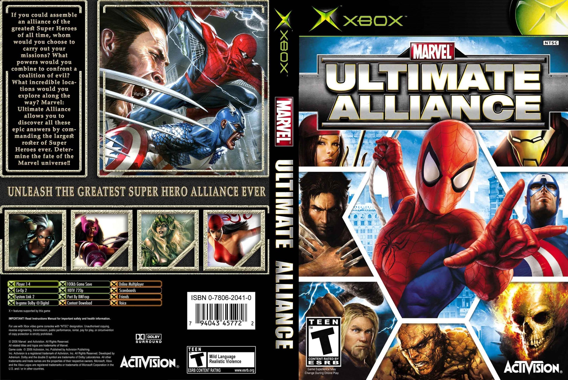 Marvel Ultimate Alliance Cover Art - WOI Solutions
