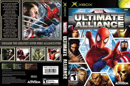 Marvel Ultimate Alliance Cover Art - WOI Solutions