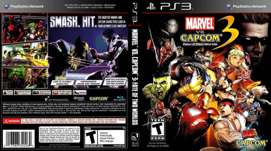 Marvel VS Capcom 3 Cover Art - WOI Solutions