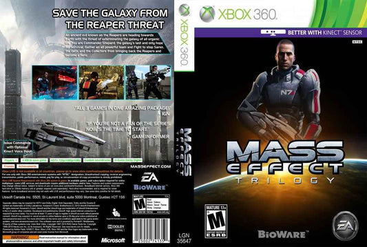 Mass Effect Trilogy Cover Art - WOI Solutions