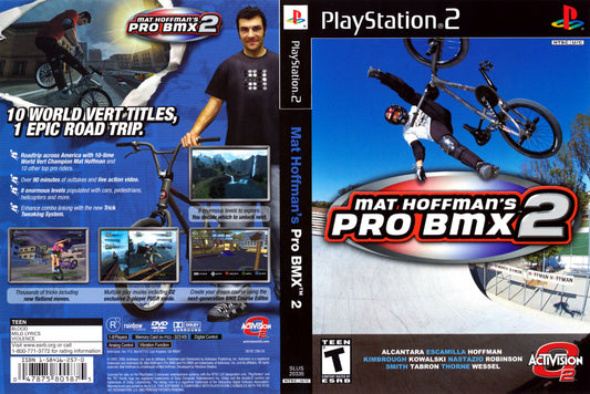 Mat Hoffman's Pro BMX 2