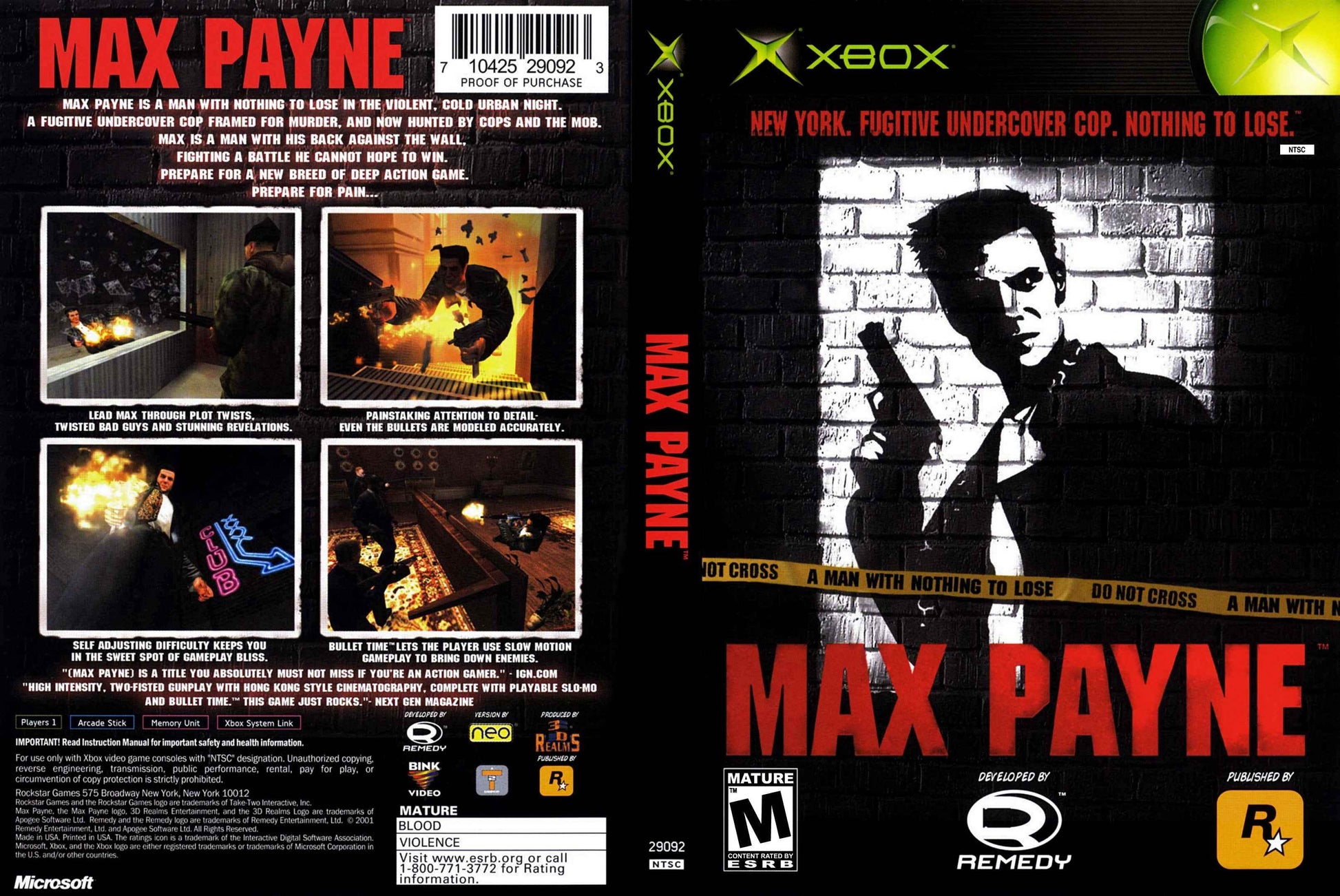 Max Payne Cover Art - WOI Solutions