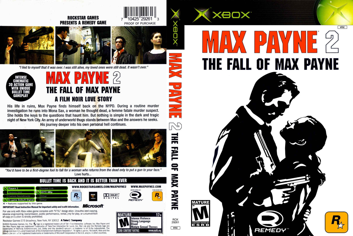 Max Payne 2 The Fall of Max Payne Cover Art - WOI Solutions