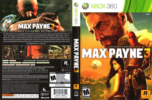 Max Payne 3 Cover Art - WOI Solutions