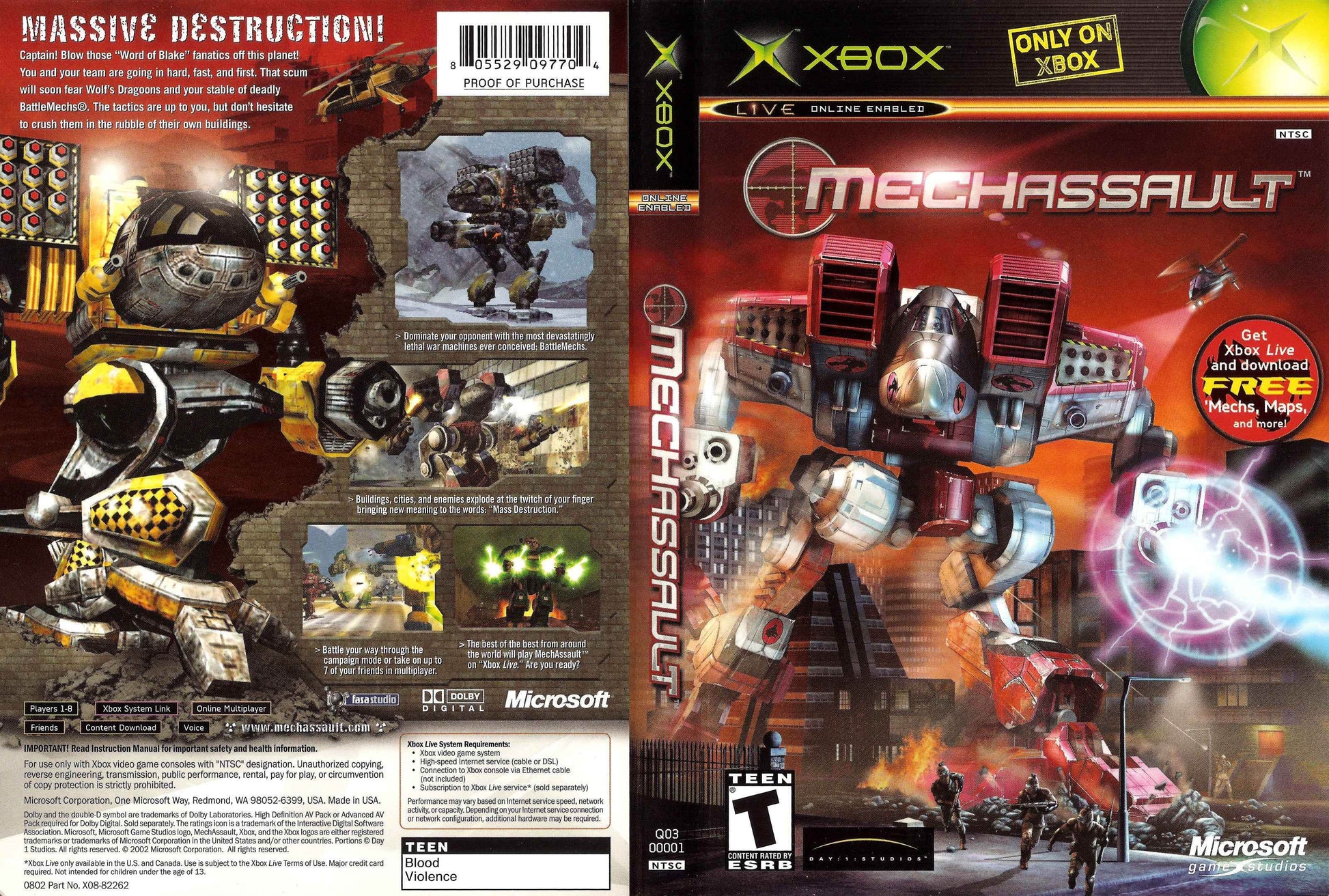 Mech Assault Cover Art - WOI Solutions
