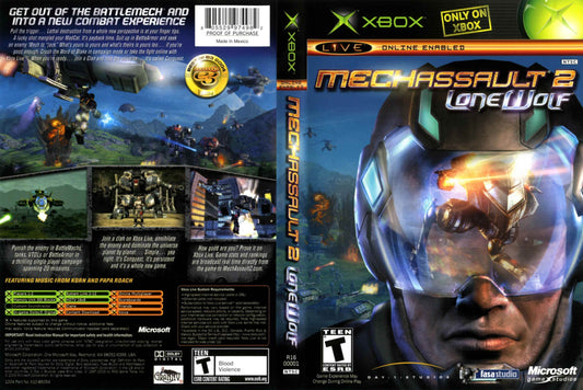 Mech Assault II Lone Wolf Cover Art - WOI Solutions