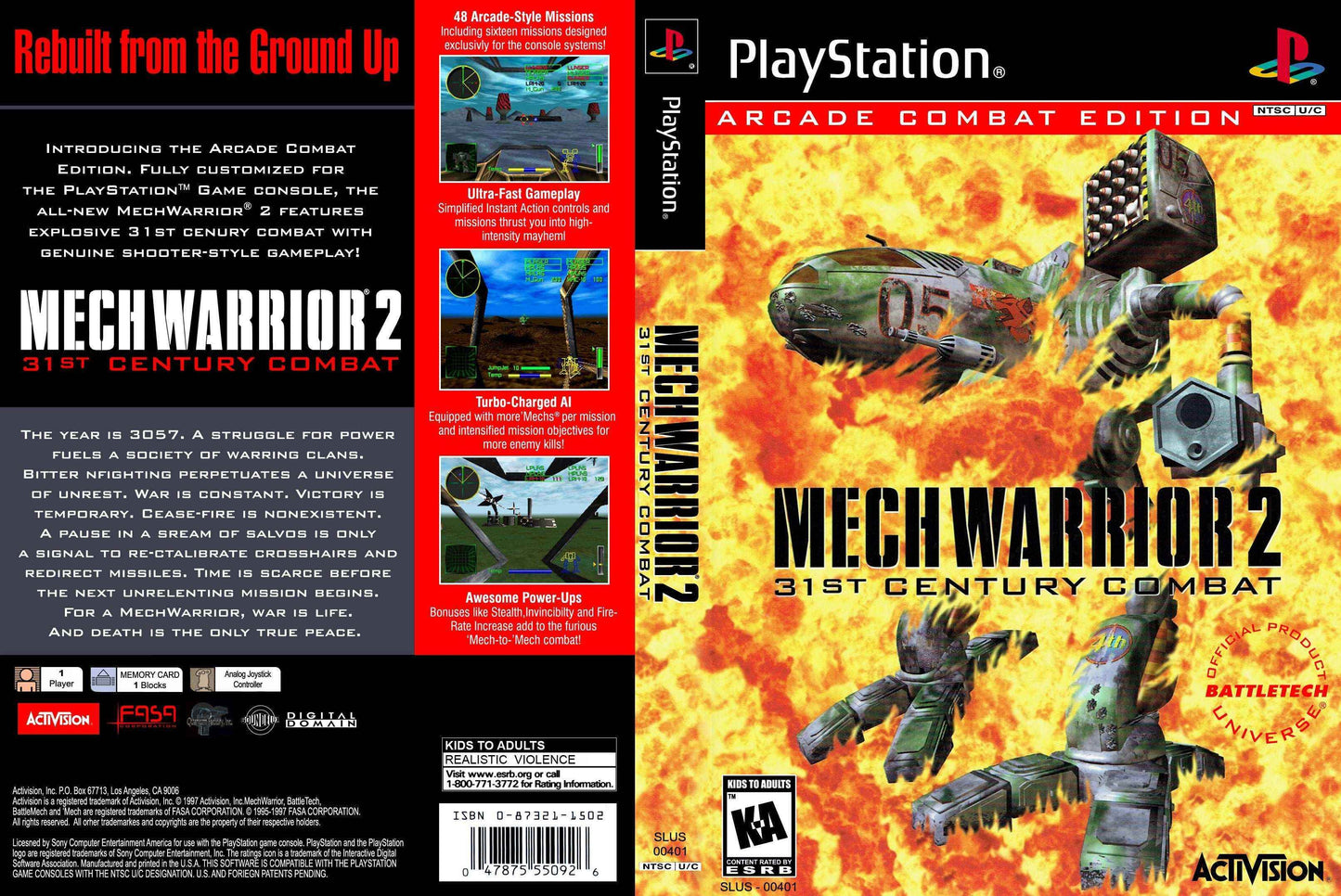 Mech Warrior 2 Cover Art - WOI Solutions