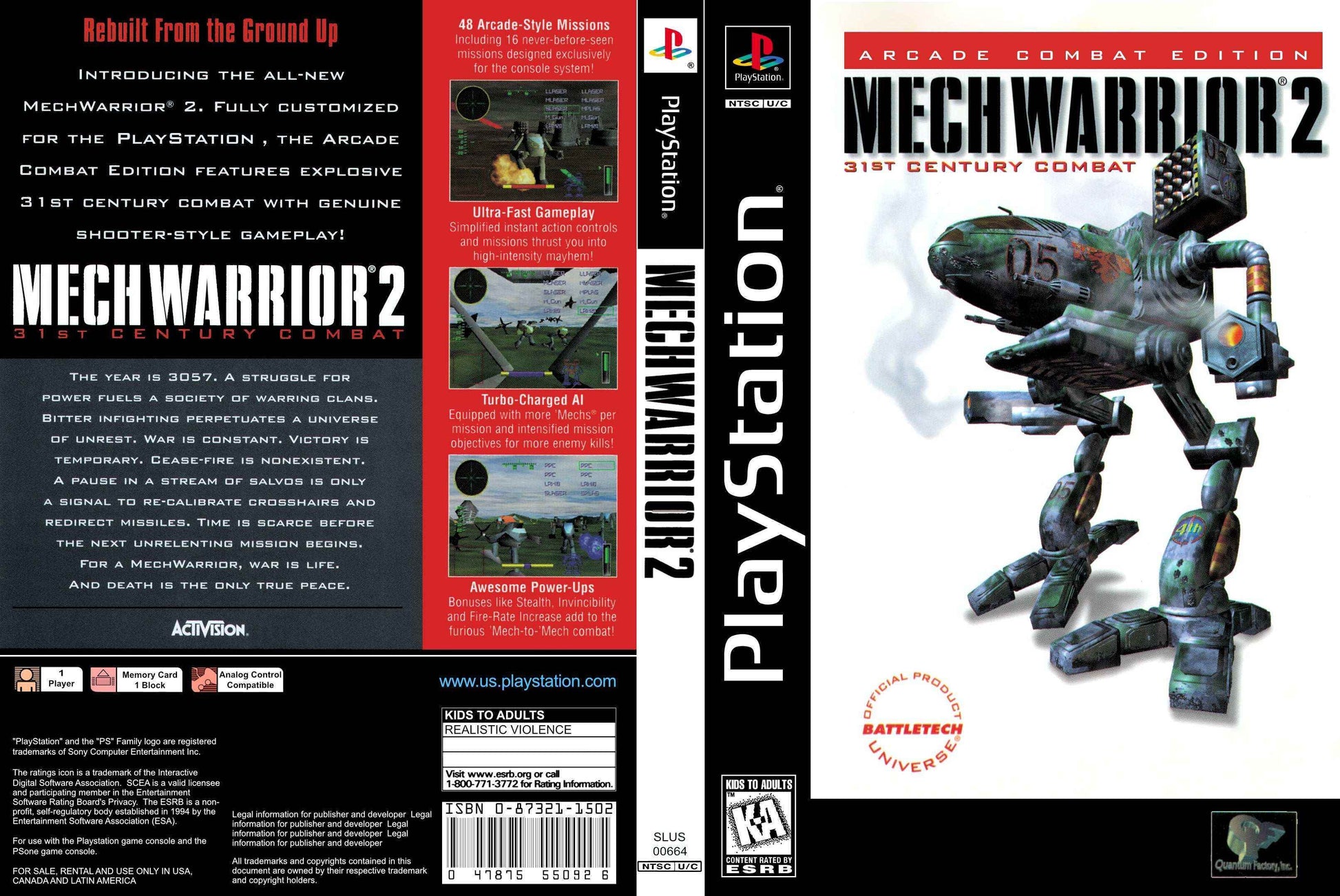 Mech Warrior 2 Cover Art - WOI Solutions