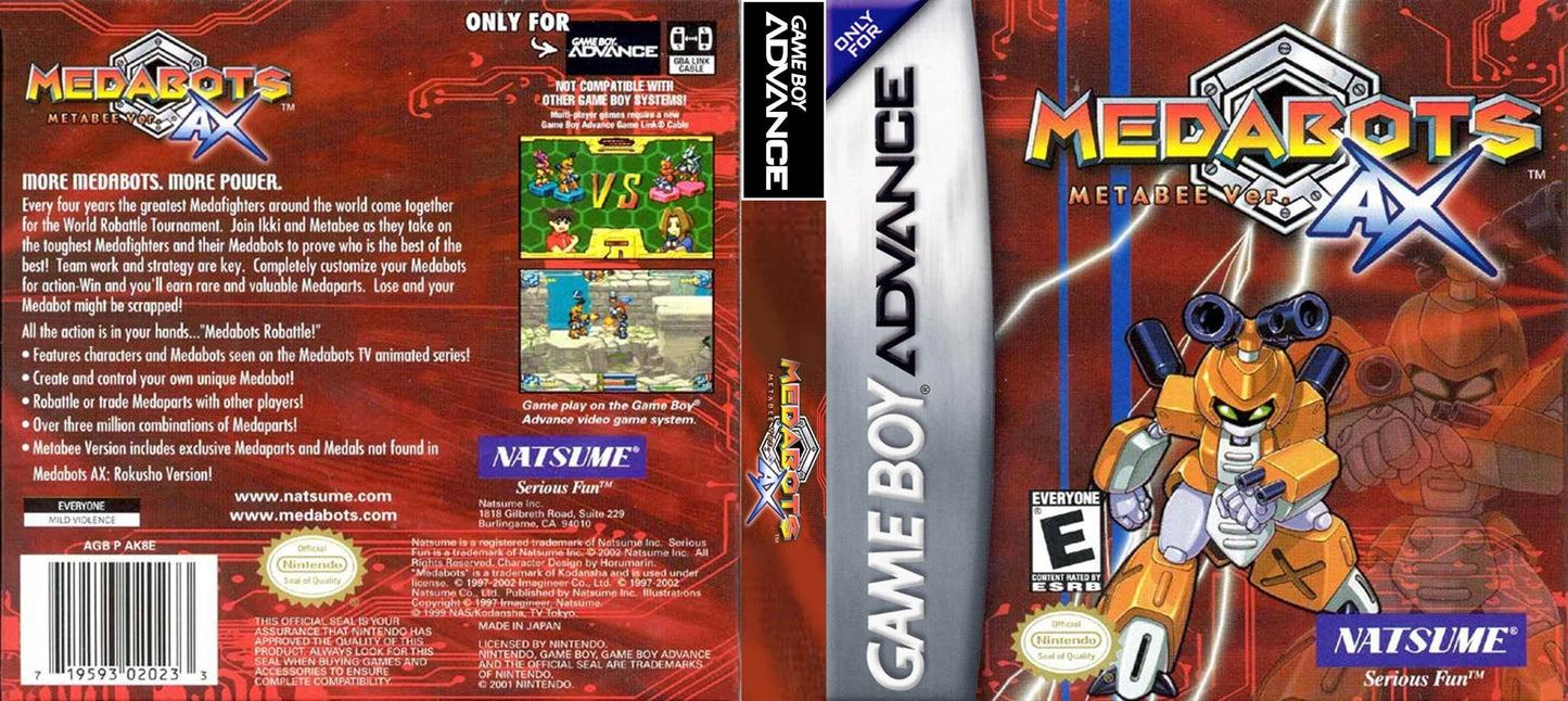 Medabots AX Metabee Cover Art - WOI Solutions