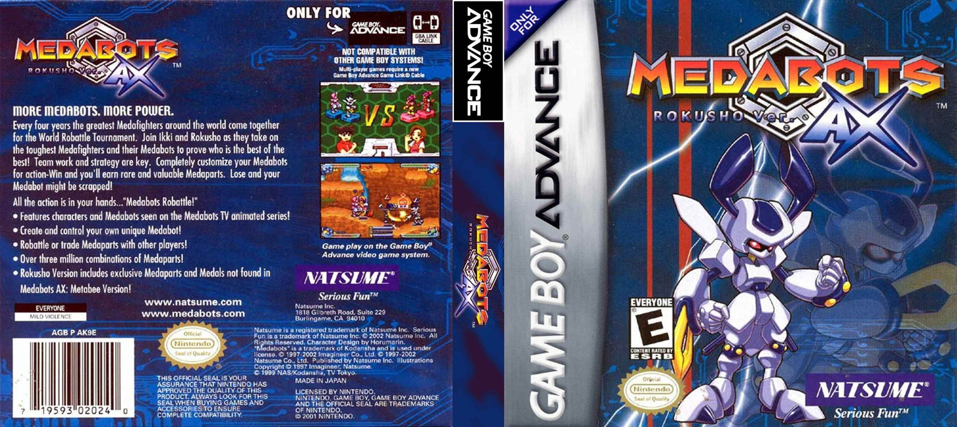 Medabots AX Rokusho Cover Art - WOI Solutions