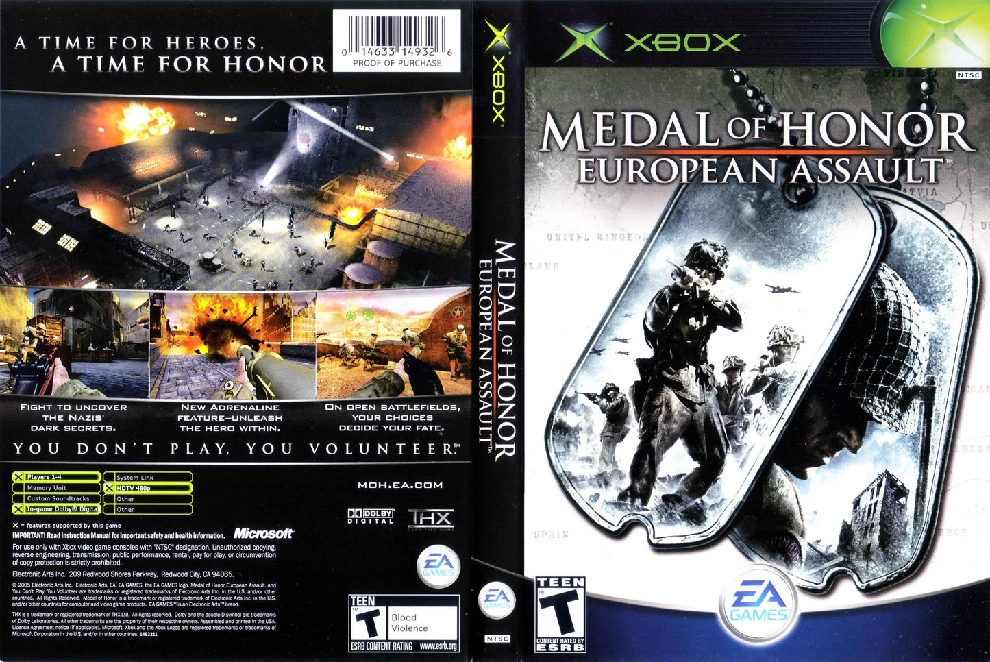 Medal Of Honor European Assault Cover Art - WOI Solutions