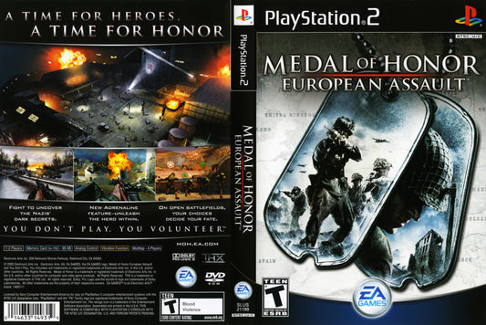 Medal Of Honor European Assault