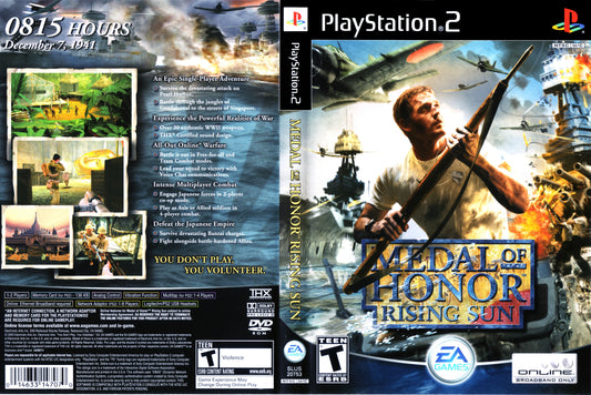 Medal Of Honor Rising Sun