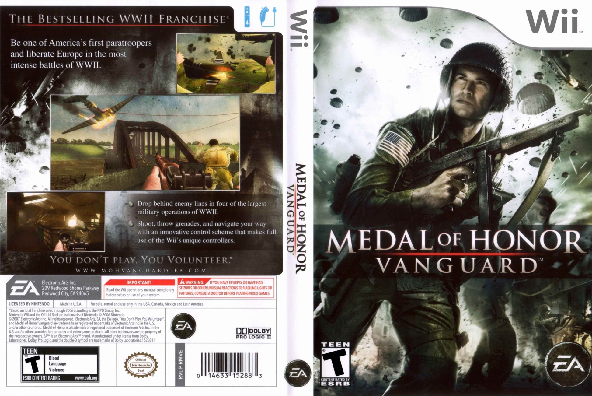 Medal Of Honor Vanguard Cover Art - WOI Solutions
