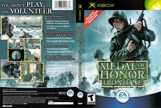 Medal of Honor Frontline Cover Art - WOI Solutions