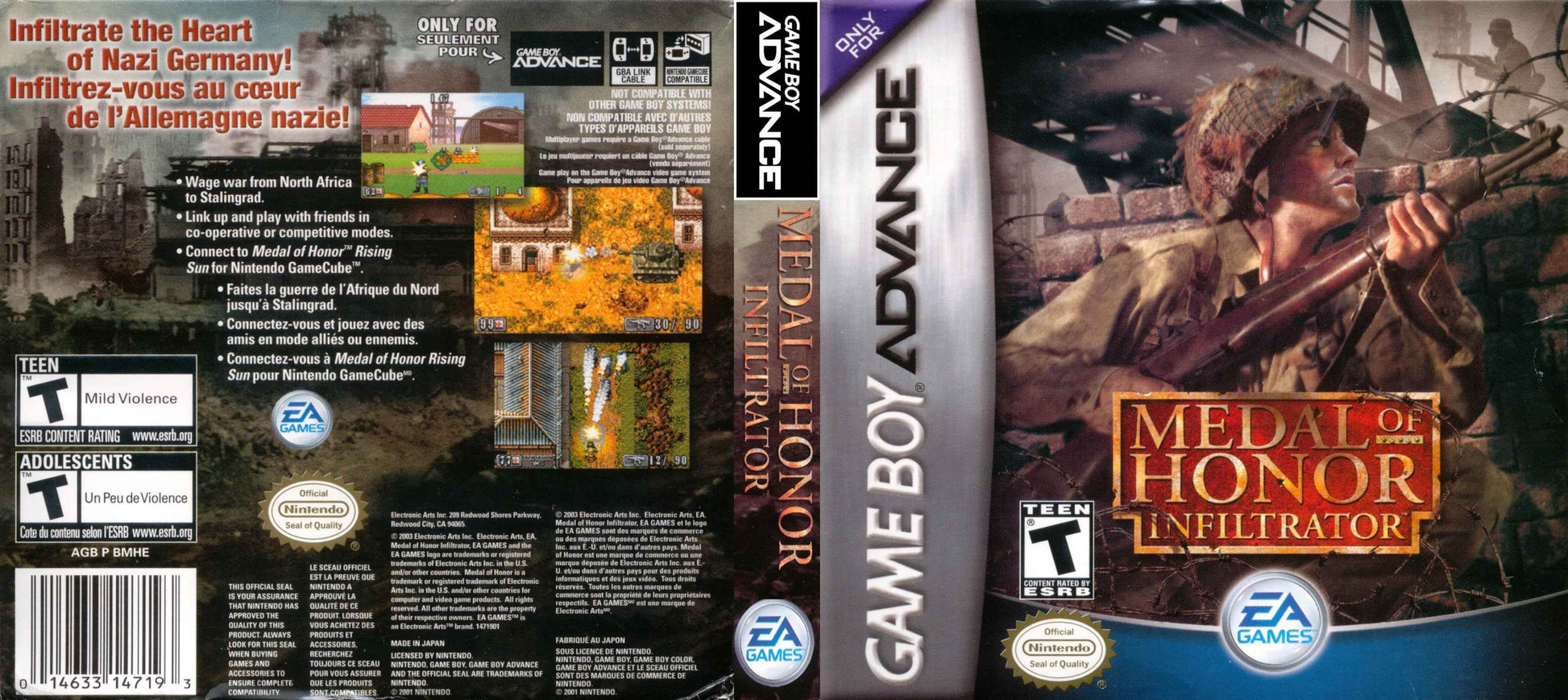 Medal of Honor Infiltrator Cover Art - WOI Solutions