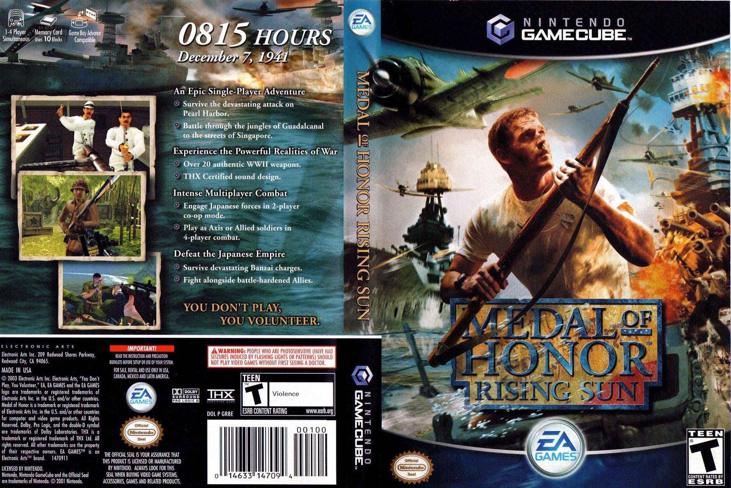 Medal of Honor Rising Sun Cover Art - WOI Solutions