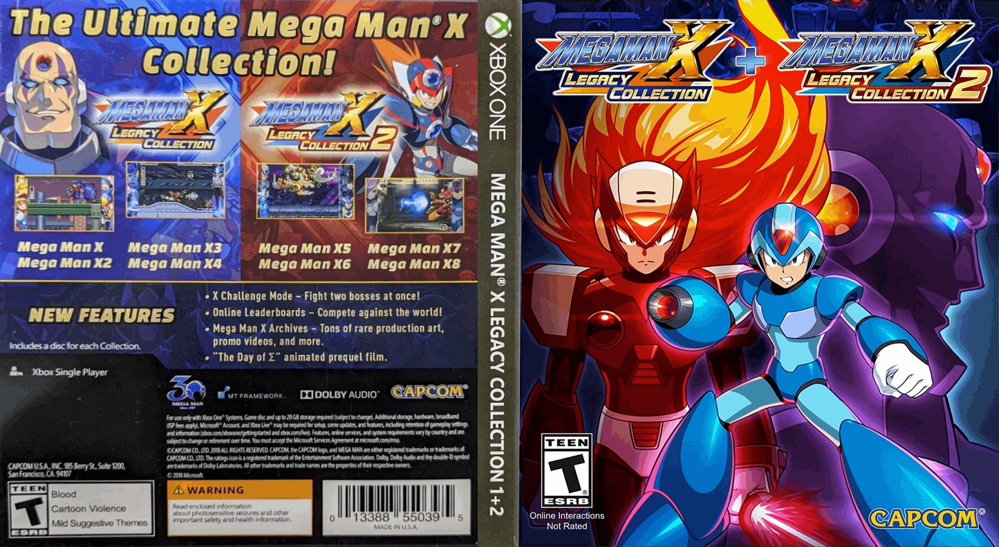 Mega Man X Legacy Collection 1 + 2