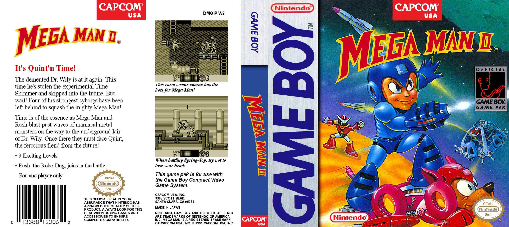 Mega Man 2 Cover Art - WOI Solutions