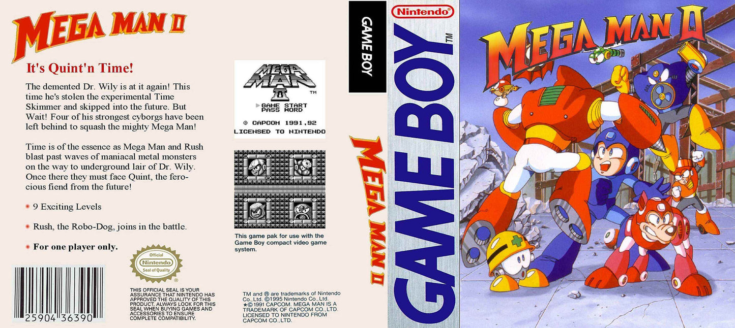 Mega Man 2 Cover Art - WOI Solutions