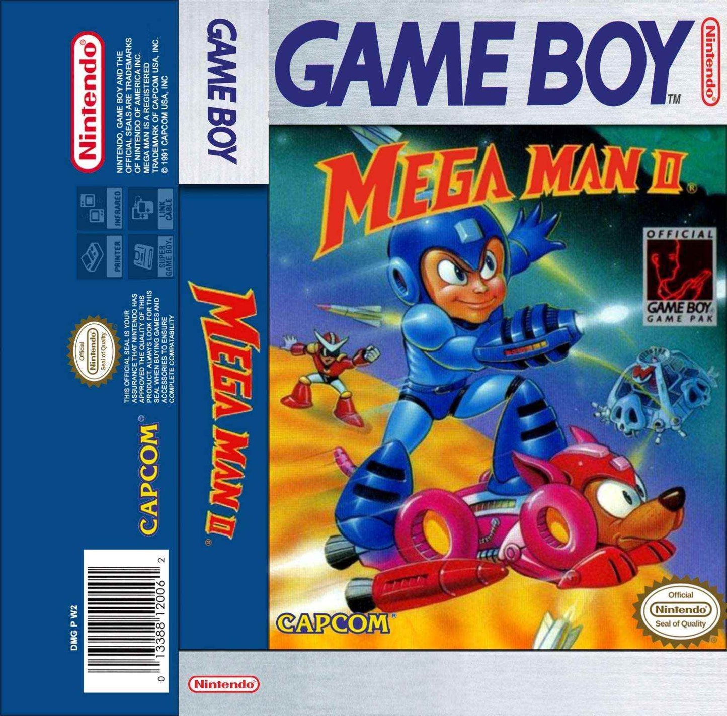 Mega Man 2 Cover Art - WOI Solutions